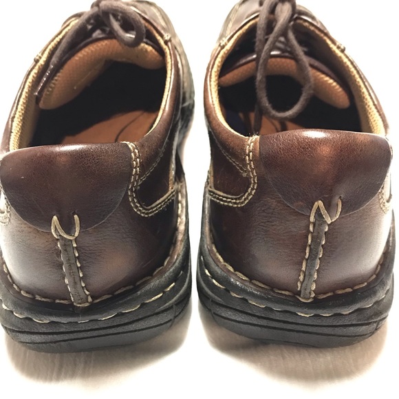 Nunn Bush Men’s Brown Comfort Gel 3.0 Oxfords - Picture 3 of 8